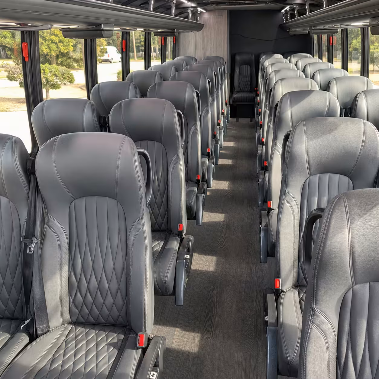 30 passenger minibus interior