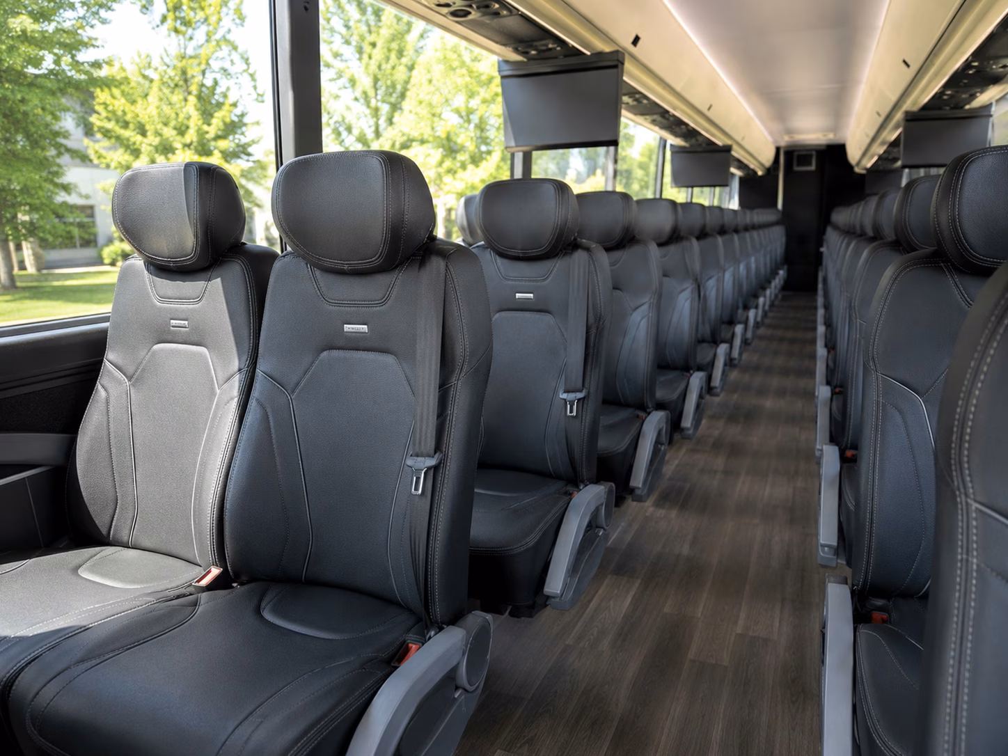 bridal party minibus rentals for edinburg weddings