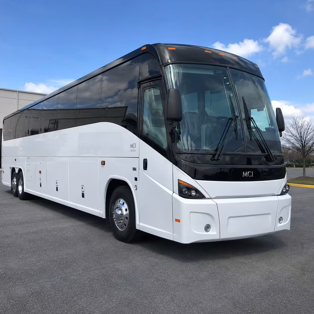 edinburg charter bus rental exterior