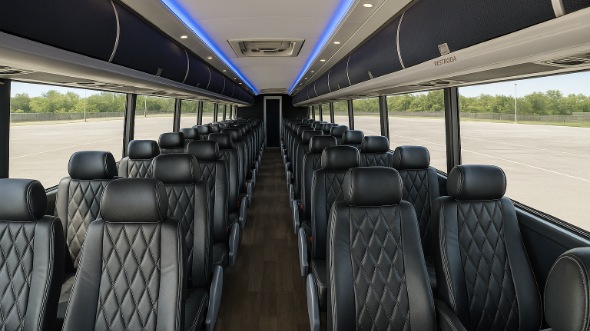 50 passenger charter bus interior edinburg