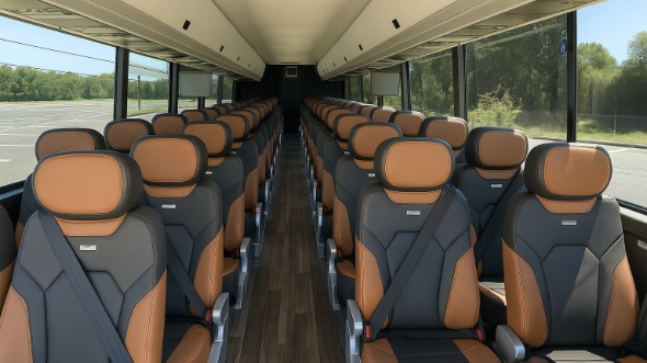 54 passenger charter bus interior edinburg