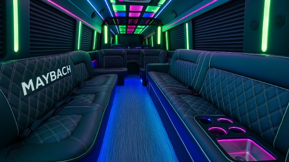 edinburg party bus rental inside