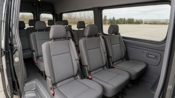 edinburg sprinter van with driver interior
