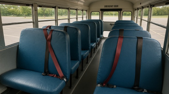 school bus rental interior edinburg
